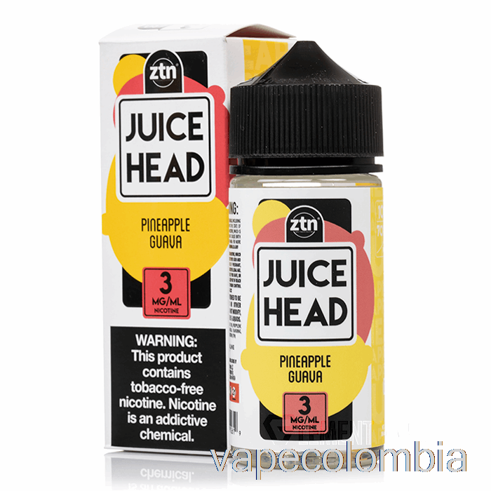 Vape Desechable Piña Guayaba - Cabeza De Jugo - 100ml 3mg